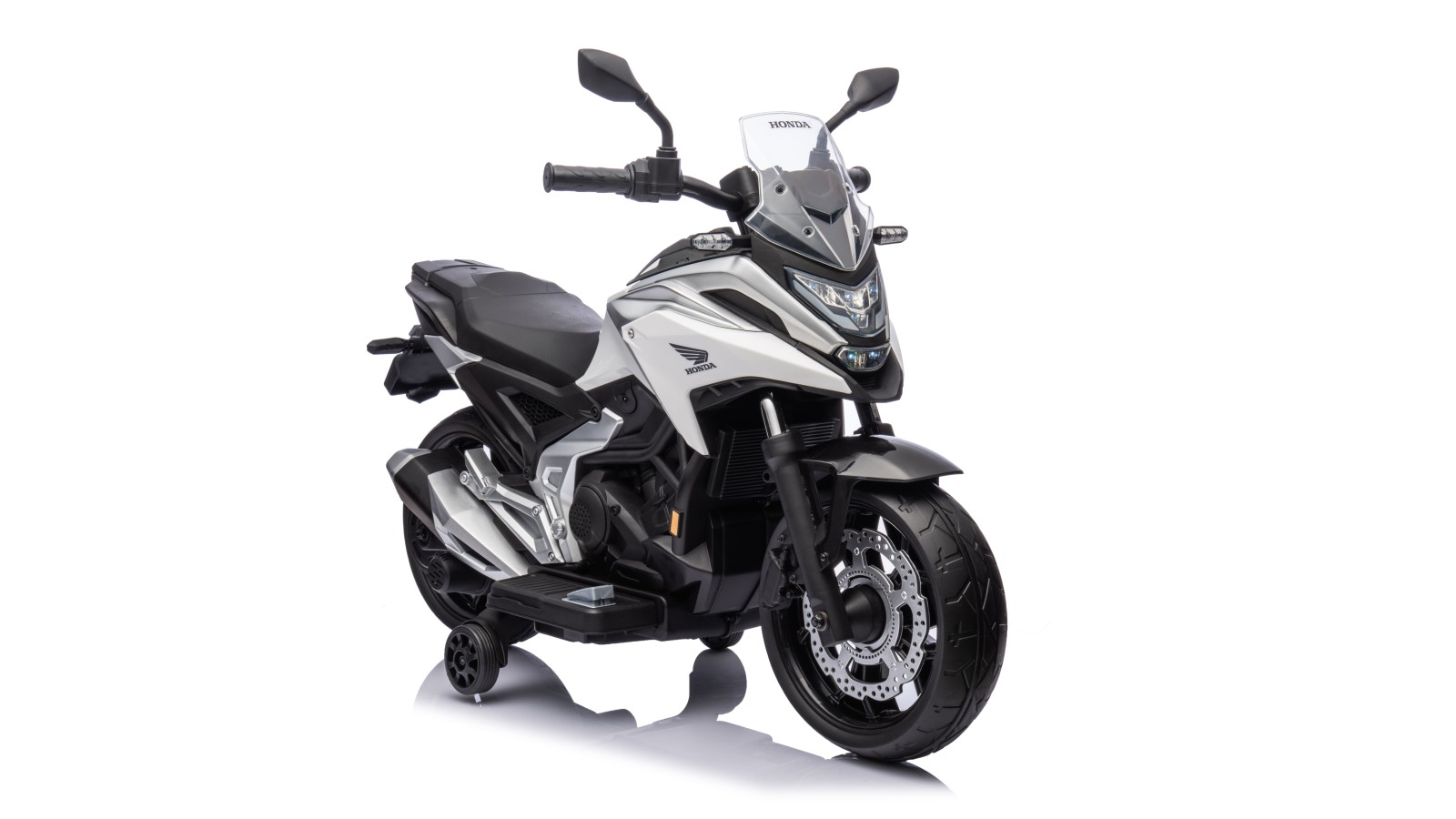 Moto Elettrica per Bambini Honda NC750X 12V Con Luci LED, MP3, USB e Avvio One-Click 3-6 Anni