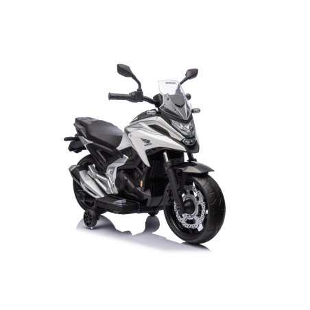 Moto Elettrica per Bambini Honda NC750X 12V Con Luci LED, MP3, USB e Avvio One-Click 3-6 Anni