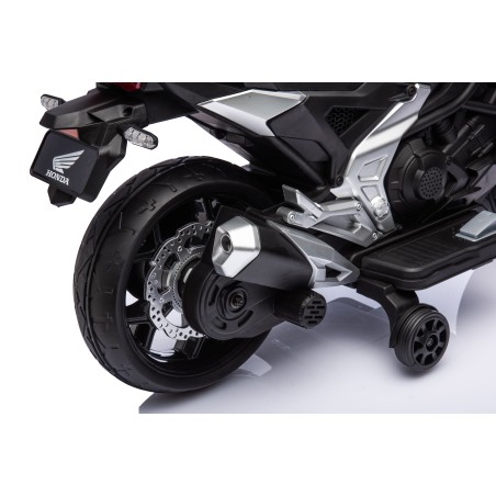 Moto Elettrica per Bambini Honda NC750X 12V Con Luci LED, MP3, USB e Avvio One-Click 3-6 Anni