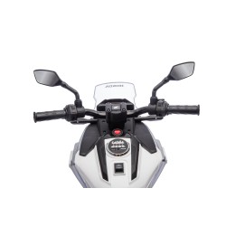 Moto Elettrica per Bambini Honda NC750X 12V Con Luci LED, MP3, USB e Avvio One-Click 3-6 Anni