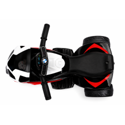 Moto Elettrica per Bambini 18-36 Mesi 6V BMW  S1000RR Sedile Pelle Suoni e Luci portata 20KG Red