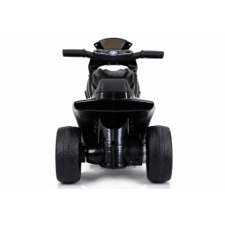 Moto Elettrica per Bambini 18-36 Mesi 6V BMW  S1000RR Sedile Pelle Suoni e Luci portata 20KG Black
