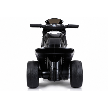 Moto Elettrica per Bambini 18-36 Mesi 6V BMW  S1000RR Sedile Pelle Suoni e Luci portata 20KG Black