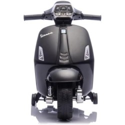 Mini Vespa Sprint Elettrica Bambini 6V Nera 18-36 Mesi Piaggio LED Clacson