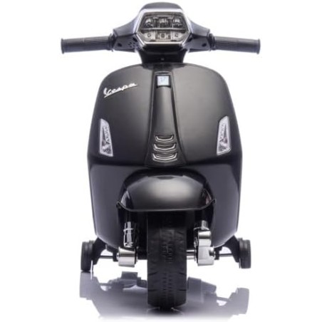 Mini Vespa Sprint Elettrica Bambini 6V Nera 18-36 Mesi Piaggio LED Clacson