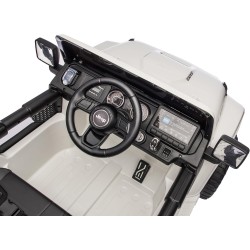 Auto Elettrica Bambini Jeep Wrangler Rubicon 2026 12V Bianca 2 Posti