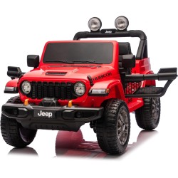 Auto Elettrica Bambini Jeep Wrangler Rubicon 2026 12V Rossa 2 Posti