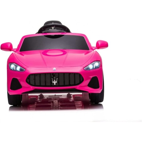 Auto Elettrica Bambini Maserati GranCabrio 12V Rosa 2-4 Anni Telecomando LED