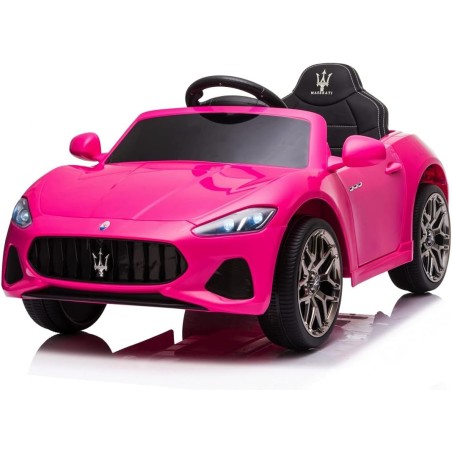 Auto Elettrica Bambini Maserati GranCabrio 12V Rosa 2-4 Anni Telecomando LED