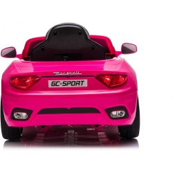 Auto Elettrica Bambini Maserati GranCabrio 12V Rosa 2-4 Anni Telecomando LED