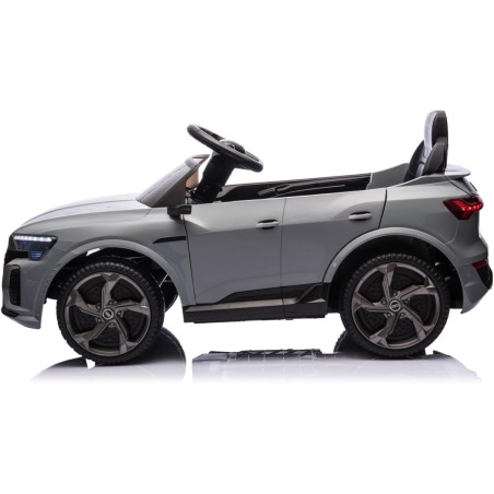 Auto Elettrica Bambini Audi SQ8 e-tron 12V Grigia 1-4 Anni Telecomando LED Pelle