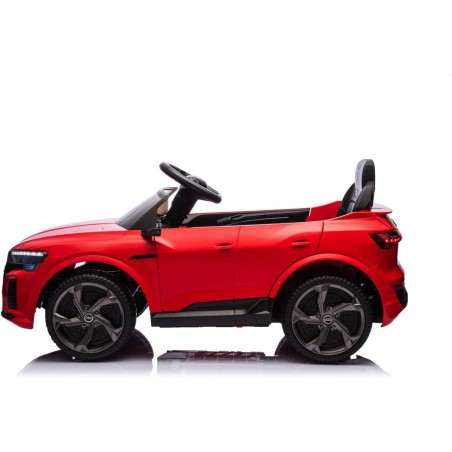 Auto Elettrica Bambini Audi SQ8 e-tron 12V Rossa 1-4 Anni Telecomando LED Pelle