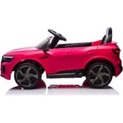Auto Elettrica Bambini Audi SQ8 e-tron 12V Rosa 1-4 Anni Telecomando LED Pelle