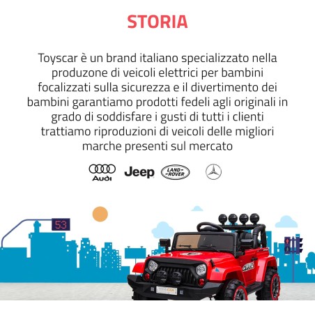 Auto Elettrica Bambini Audi R8 Spyder 12V Rossa 1-4 Anni Telecomando LED Pelle