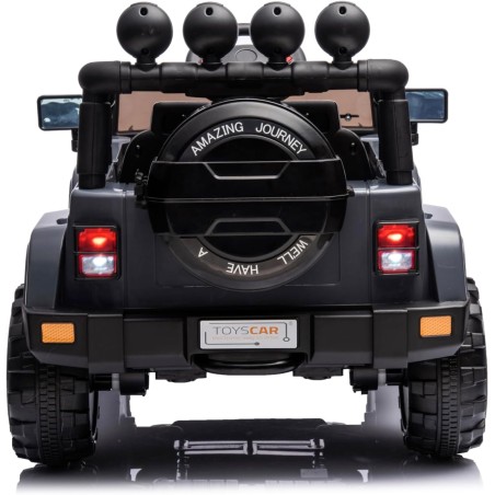 Auto Elettrica Bambini Fuoristrada Adventure 12V Grigio 2-5 Anni Telecomando