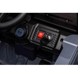 Auto Elettrica Bambini Fuoristrada Adventure 12V Grigio 2-5 Anni Telecomando