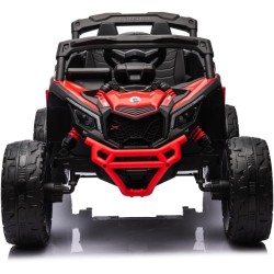 Auto Elettrica Bambini Can-Am Maverick 24V Rosso 1-5 Anni Telecomando 2x200W