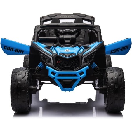 Auto Elettrica Bambini Can-Am Maverick 24V Blu 1-5 Anni Telecomando 2x200W
