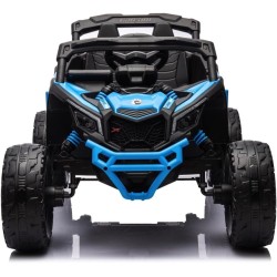 Auto Elettrica Bambini Can-Am Maverick 24V Blu 1-5 Anni Telecomando 2x200W