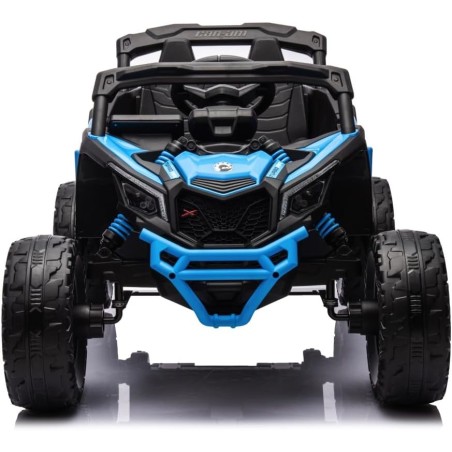 Auto Elettrica Bambini Can-Am Maverick 24V Blu 1-5 Anni Telecomando 2x200W