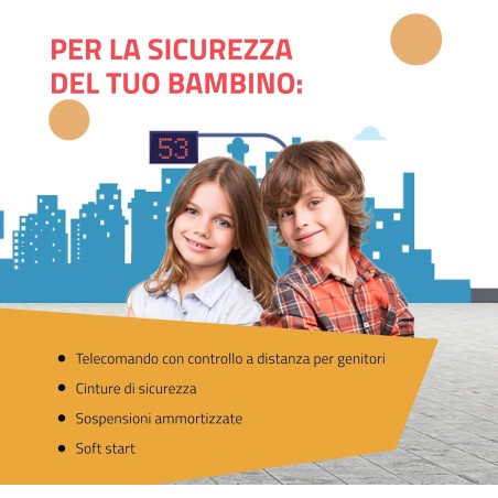 Auto Elettrica Bambini Audi TT RS 12V Grigia 1-4 Anni Telecomando Tappetini