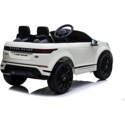Auto Elettrica Bambini Range Rover Evoque 12V Bianca Telecomando LED MP3