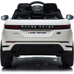 Auto Elettrica Bambini Range Rover Evoque 12V Bianca Telecomando LED MP3