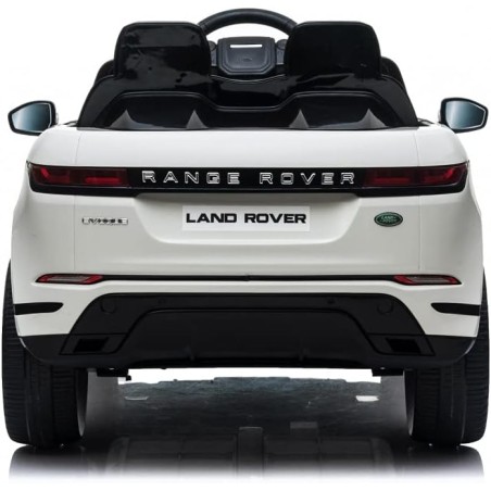 Auto Elettrica Bambini Range Rover Evoque 12V Bianca Telecomando LED MP3