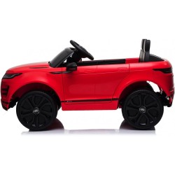 Auto Elettrica Bambini Range Rover Evoque 12V Rossa Telecomando LED MP3