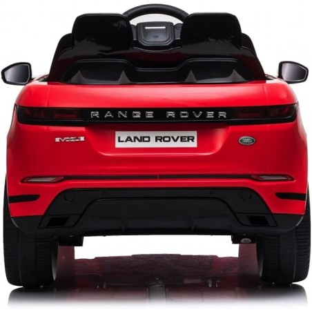Auto Elettrica Bambini Range Rover Evoque 12V Rossa Telecomando LED MP3