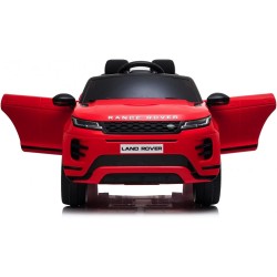 Auto Elettrica Bambini Range Rover Evoque 12V Rossa Telecomando LED MP3