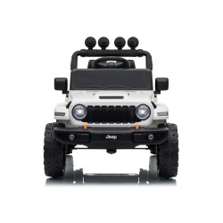Auto Elettrica Bambini Jeep Wrangler Rubicon 12V Bianca Telecomando