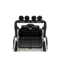 Auto Elettrica Bambini Jeep Wrangler Rubicon 12V Bianca Telecomando