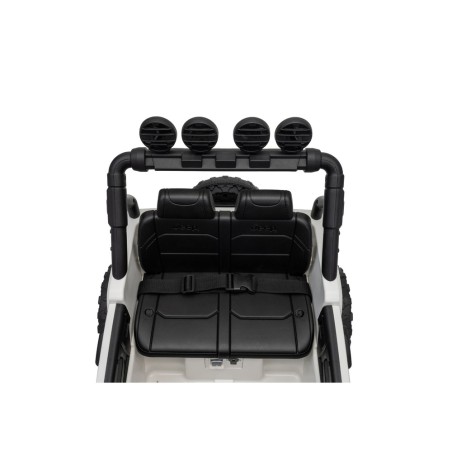 Auto Elettrica Bambini Jeep Wrangler Rubicon 12V Bianca Telecomando