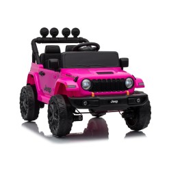Auto Elettrica Bambini Jeep Wrangler Rubicon 12V Rosa Telecomando