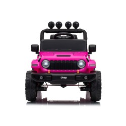 Auto Elettrica Bambini Jeep Wrangler Rubicon 12V Rosa Telecomando