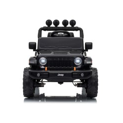 Auto Elettrica Bambini Jeep Wrangler Rubicon 12V Nera Telecomando