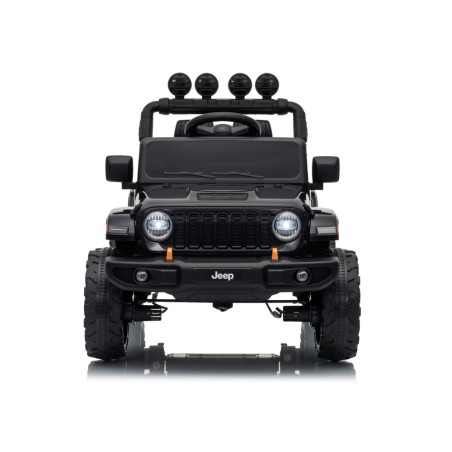 Auto Elettrica Bambini Jeep Wrangler Rubicon 12V Nera Telecomando