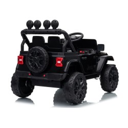 Auto Elettrica Bambini Jeep Wrangler Rubicon 12V Nera Telecomando