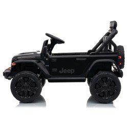 Auto Elettrica Bambini Jeep Wrangler Rubicon 12V Nera Telecomando
