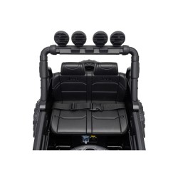 Auto Elettrica Bambini Jeep Wrangler Rubicon 12V Nera Telecomando