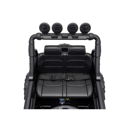 Auto Elettrica Bambini Jeep Wrangler Rubicon 12V Nera Telecomando