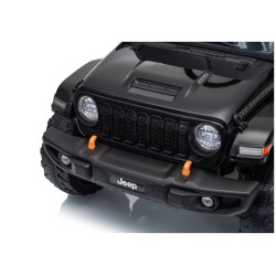 Auto Elettrica Bambini Jeep Wrangler Rubicon 12V Nera Telecomando