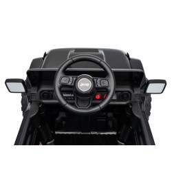 Auto Elettrica Bambini Jeep Wrangler Rubicon 12V Nera Telecomando