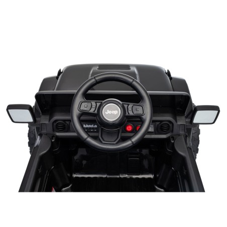 Auto Elettrica Bambini Jeep Wrangler Rubicon 12V Nera Telecomando