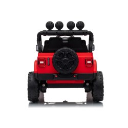 Auto Elettrica Bambini Jeep Wrangler Rubicon 12V Rossa Telecomando
