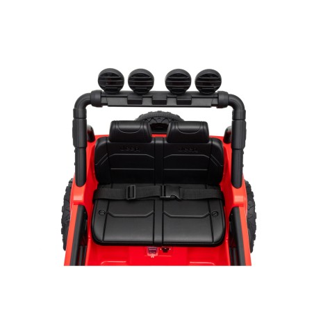 Auto Elettrica Bambini Jeep Wrangler Rubicon 12V Rossa Telecomando