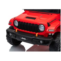 Auto Elettrica Bambini Jeep Wrangler Rubicon 12V Rossa Telecomando