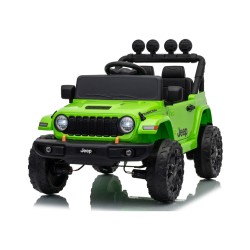 Auto Elettrica Bambini Jeep Wrangler Rubicon 12V Verde Telecomando