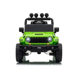 Auto Elettrica Bambini Jeep Wrangler Rubicon 12V Verde Telecomando